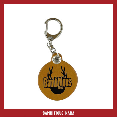 レザーロゴキーホルダー