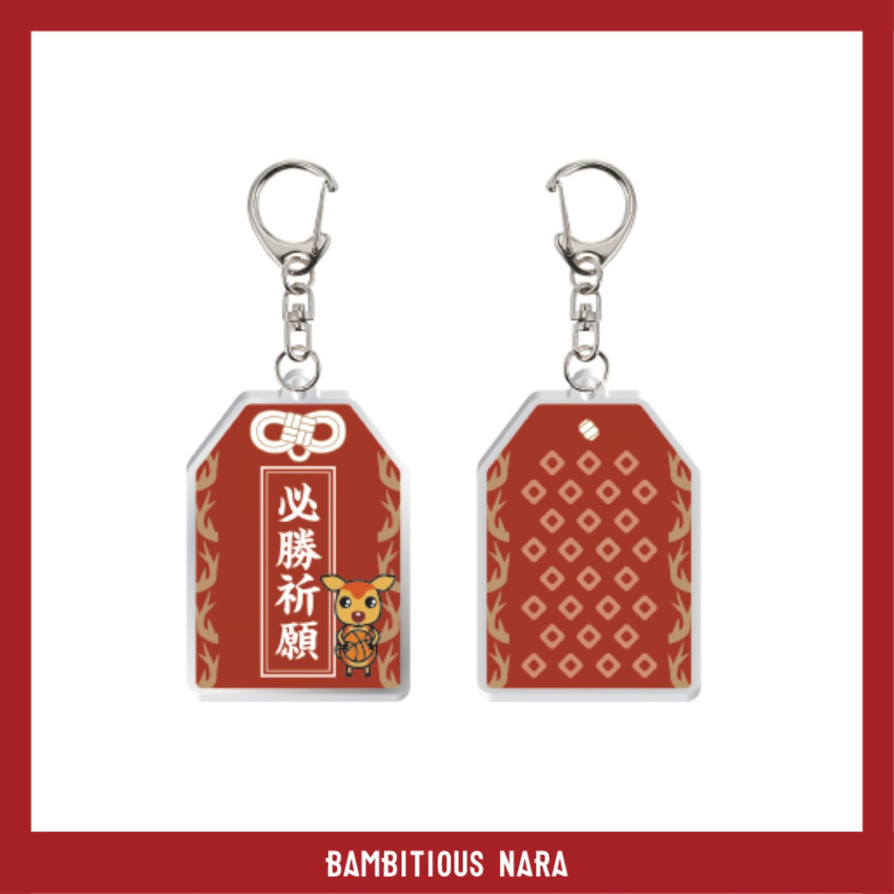 シカッチェお守り型アクリルキーホルダー 詳細画像 - 1