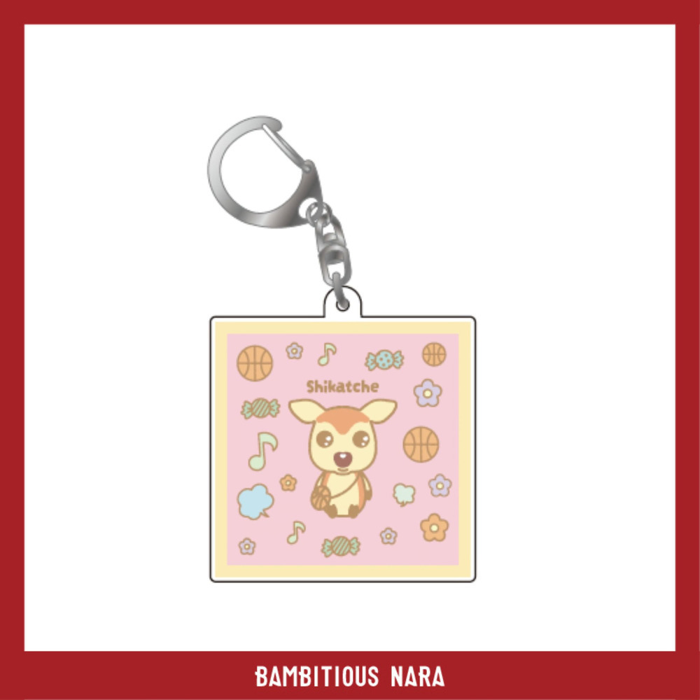 ＜ゆめふわシカッチェ＞アクリルキーホルダー 詳細画像 - 1