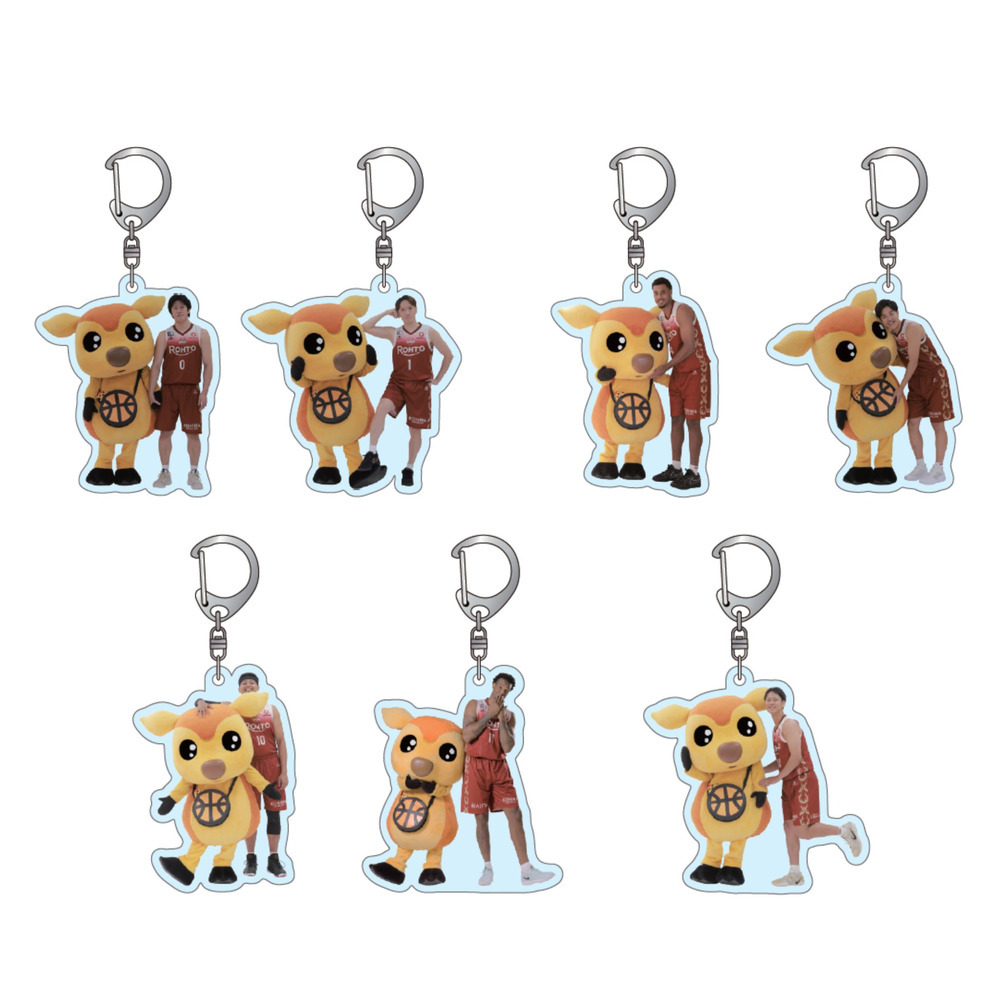 【シークレット】シカッチェ2ショットアクリルキーホルダー 詳細画像 - 2