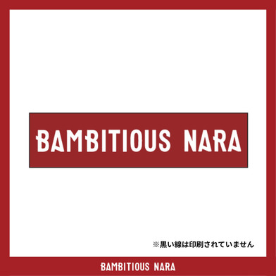 テキストロゴステッカー