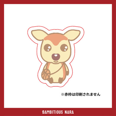 ＜ゆめふわシカッチェ＞ステッカー