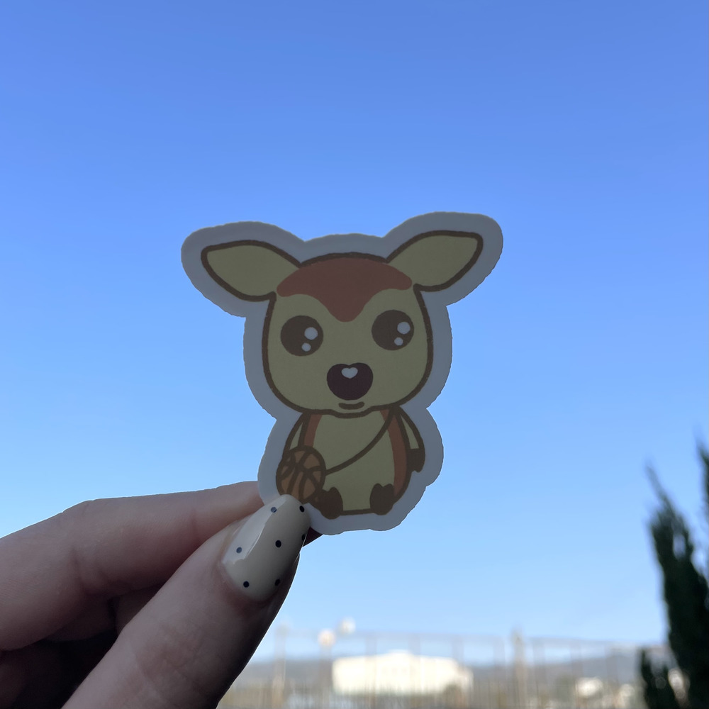 ＜ゆめふわシカッチェ＞ステッカー 詳細画像 - 2