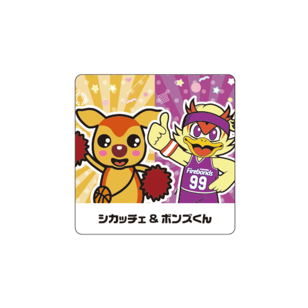 【ボンズくん&times;シカッチェ】ステッカー 詳細画像 - 2
