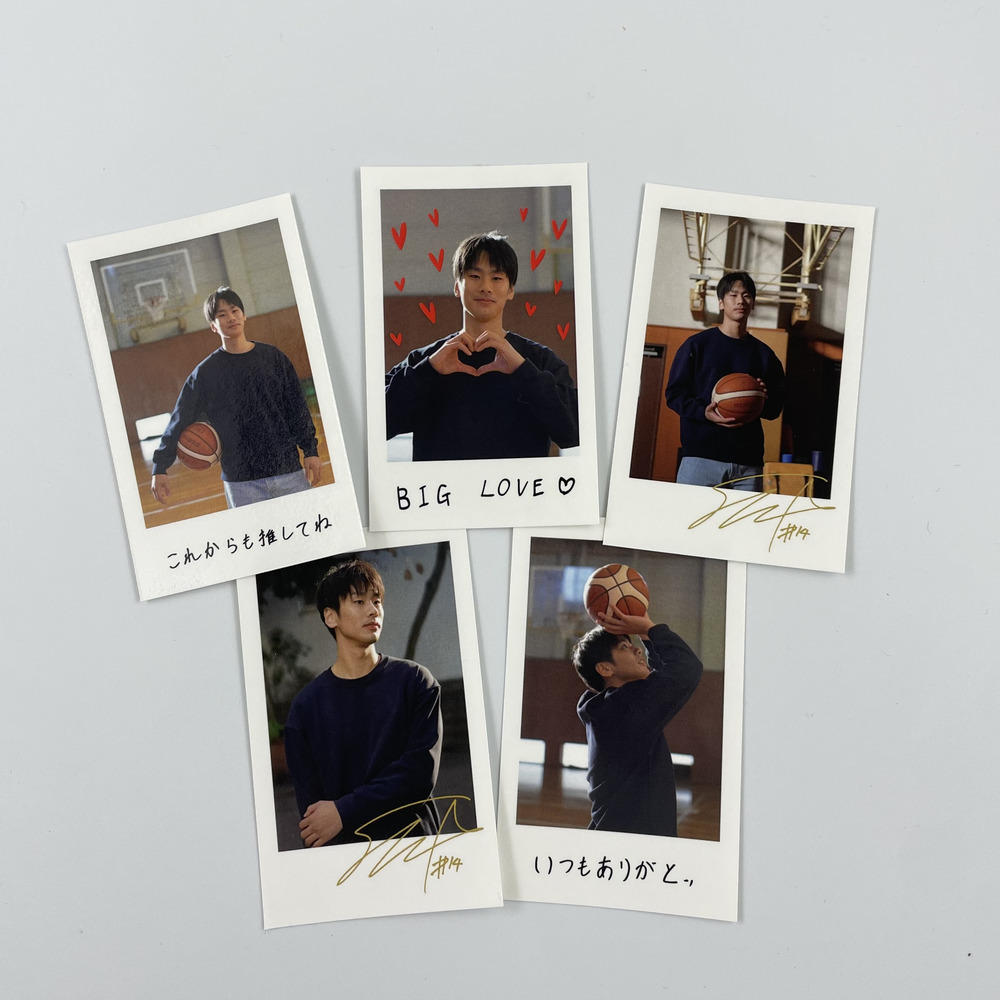 【シークレット】坂口選手チェキ風ステッカー 詳細画像 - 3