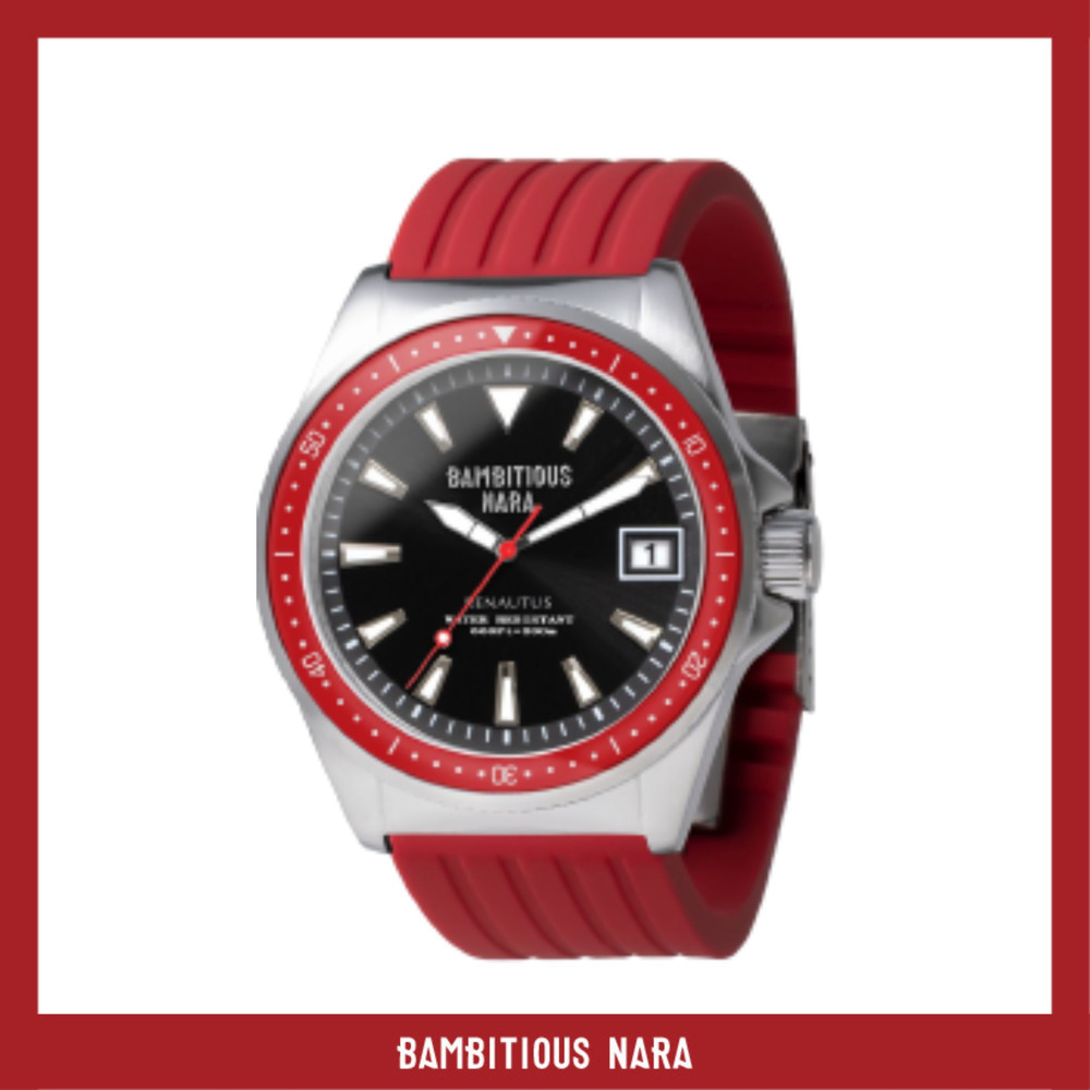 バンビシャスウォッチ（ラバーバンドRED）2025-26 詳細画像 【MENS】ベゼル（レッド） 1