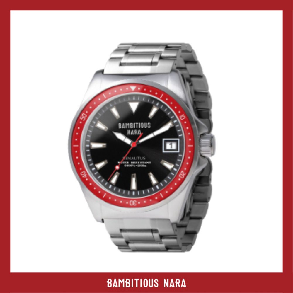 バンビシャスウォッチ（メタルバンド）2025-26 詳細画像 【MENS】ベゼル（レッド） 1