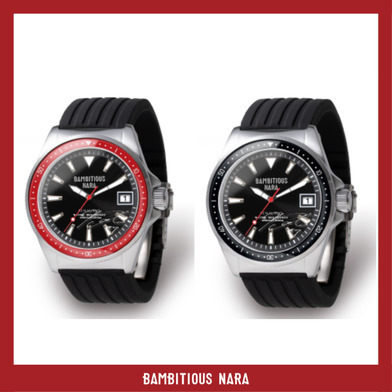 バンビシャス選手サインウォッチ（ラバーバンドBLK）2025-26