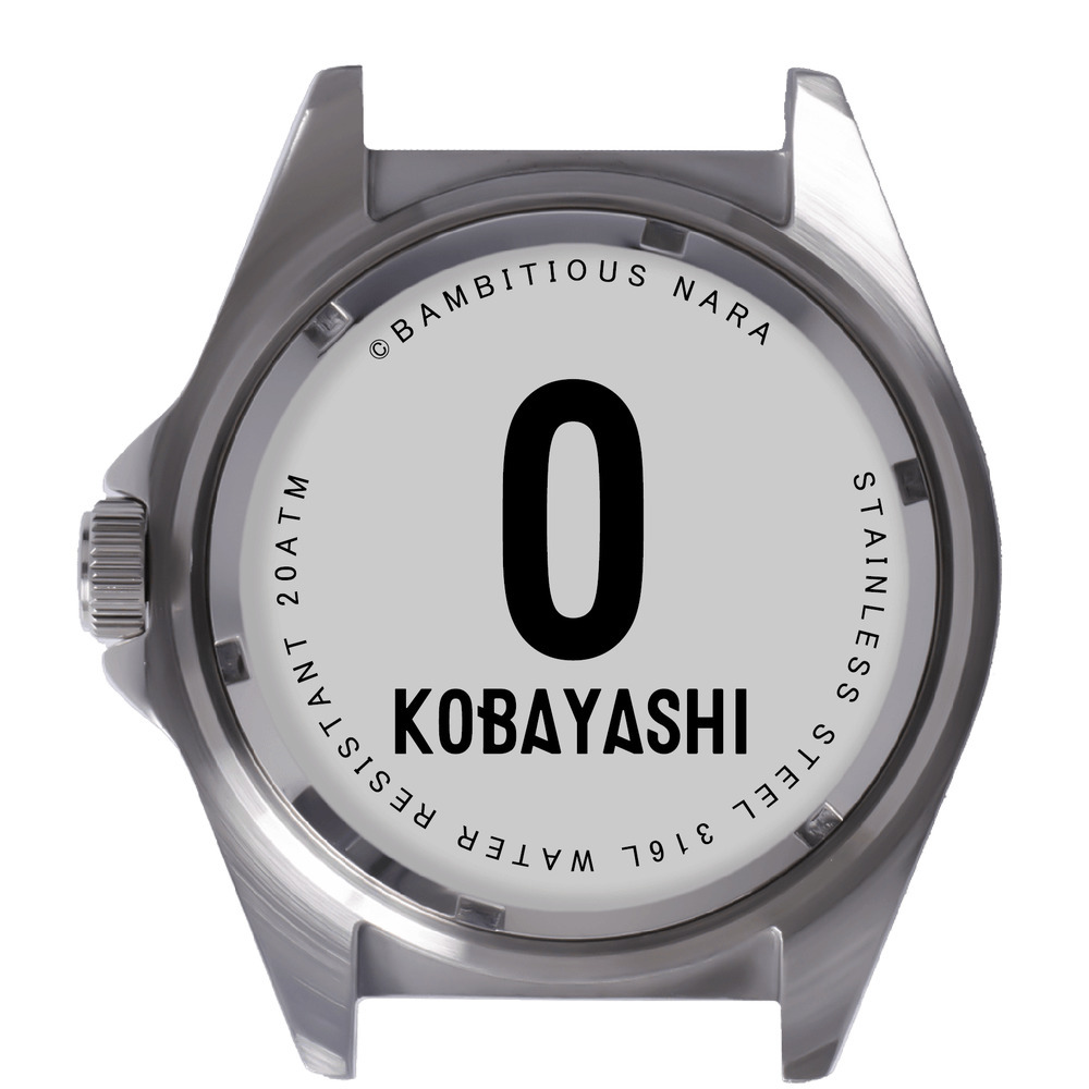 バンビシャス選手サインウォッチ（ラバーバンドBLK）2025-26 詳細画像 #0 KOBAYASHI（小林 遥太） 2