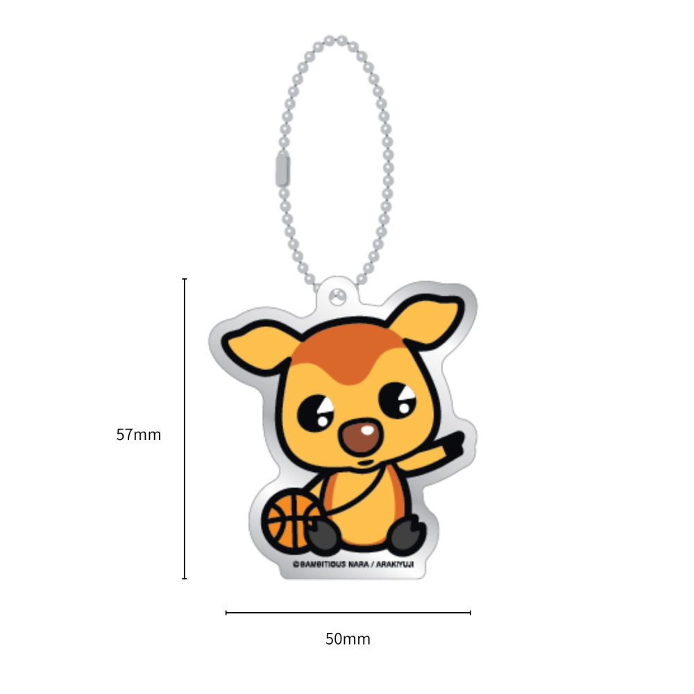 お座りシカッチェアクリルキーホルダー 詳細画像 - 2