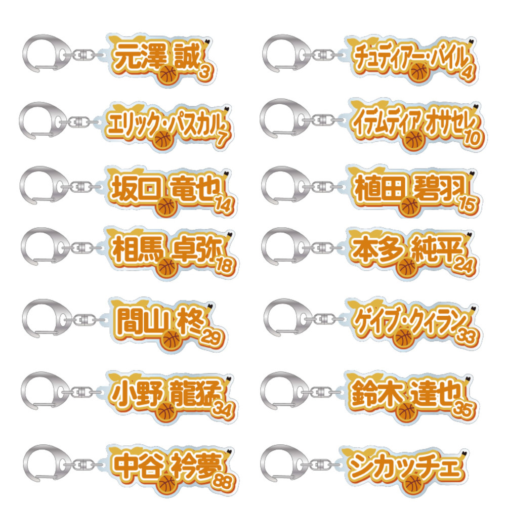 2026-27プレーヤーズネームキーホルダー 詳細画像 #33 QUILLAN（ゲイブ・クィラン） 2
