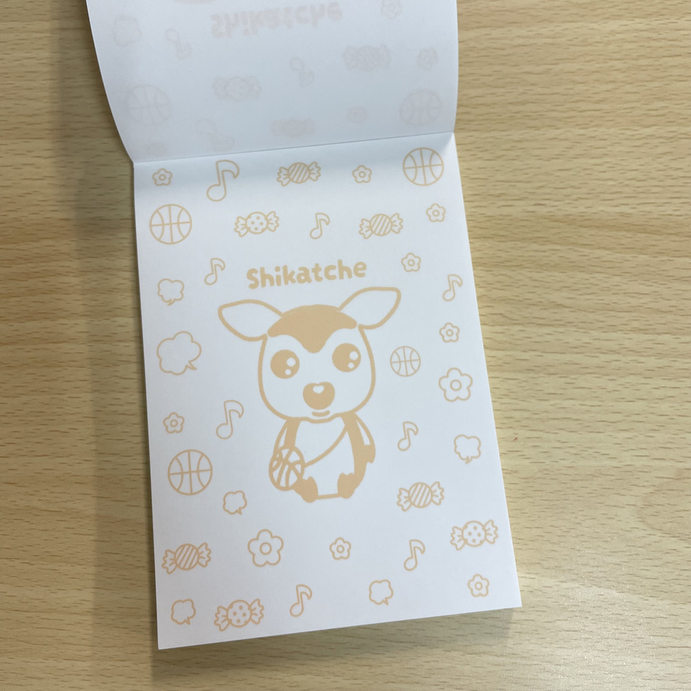 ＜ゆめふわシカッチェ＞メモ帳 詳細画像 - 3