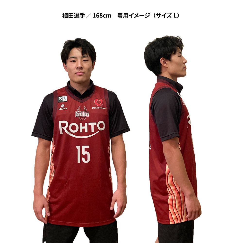 2026-27オーセンティックゲームシャツ 詳細画像 HOME（エンジ） 4