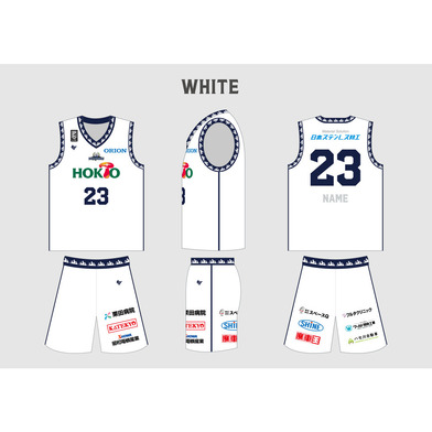 【選手同様】2022-23 オーセンティックユニフォームシャツ (ホワイト）