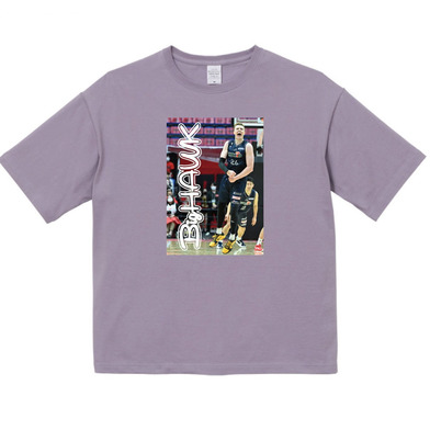 #24ジョシュ・ホーキンソン選手監修「鷹大Tシャツ」(パープル)