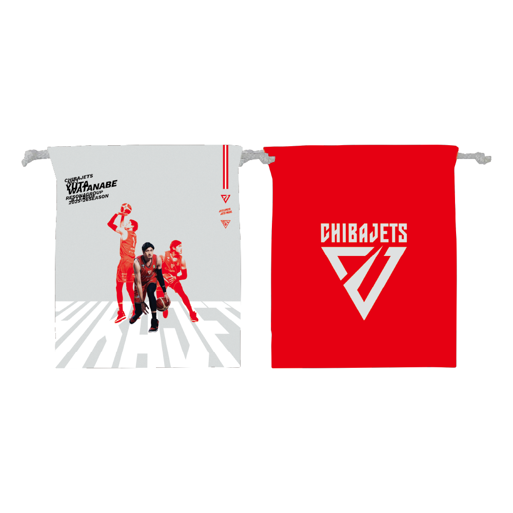 選手巾着（2025-26） 詳細画像 #1 渡邊 雄太 1
