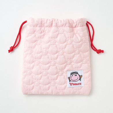 ジャンボくん キルティング巾着