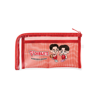 りくれん クリアフラットポーチ