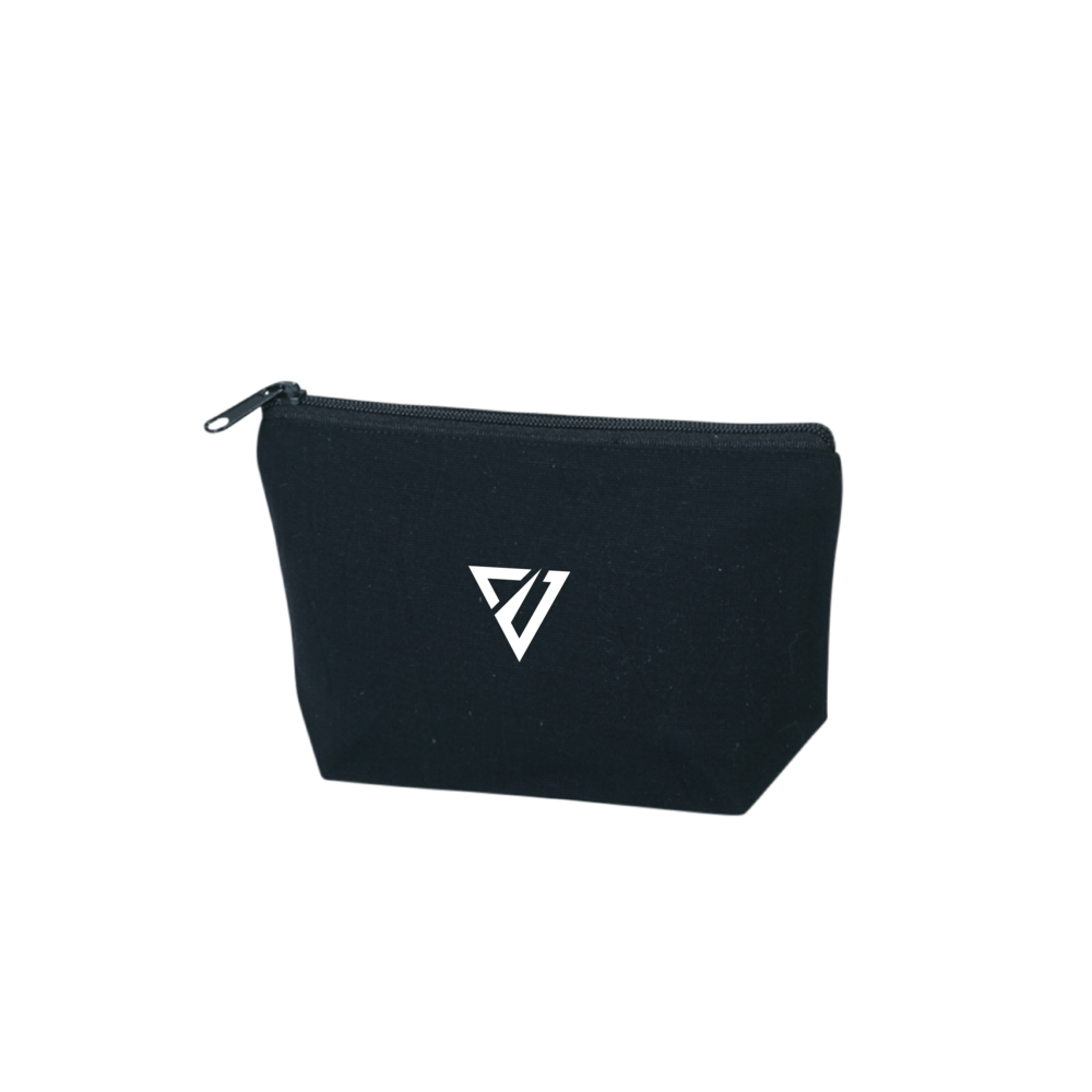 リサイクルコットンポーチ（ロゴ） 詳細画像 ブラック 1