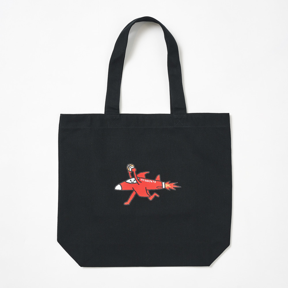 CHIBAJETS&times;NBA PAINT トートバッグ 詳細画像 ブラック 1
