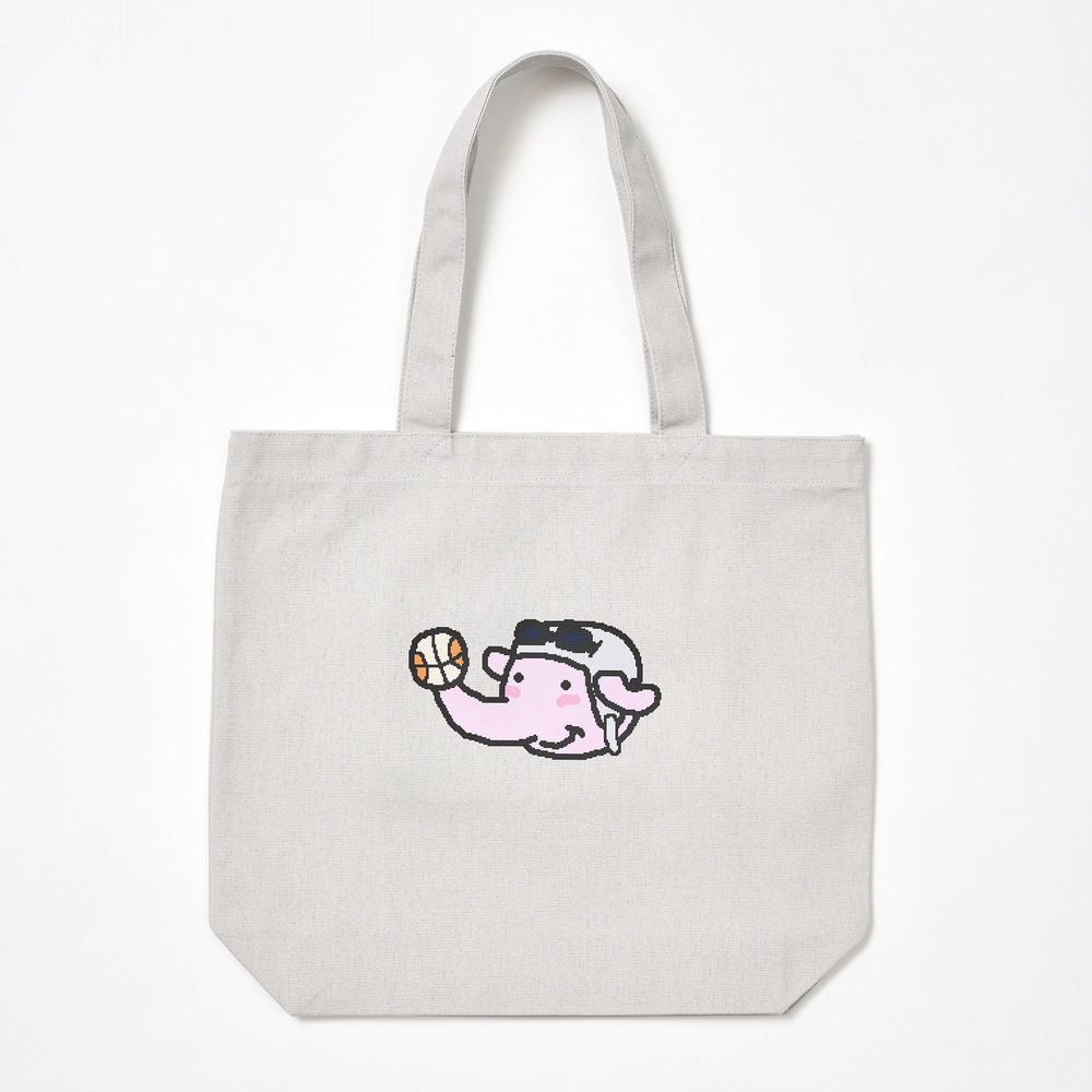 CHIBAJETS&times;NBA PAINT トートバッグ 詳細画像 ライトグレー 1