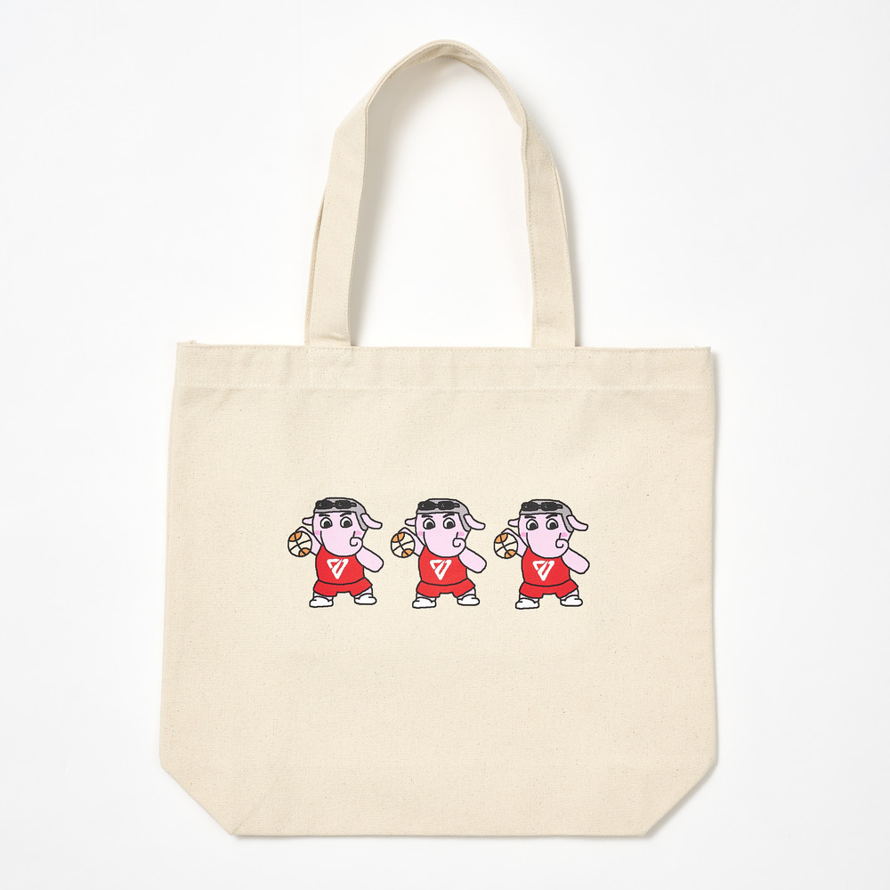 CHIBAJETS&times;NBA PAINT トートバッグ 詳細画像 ベージュ 1