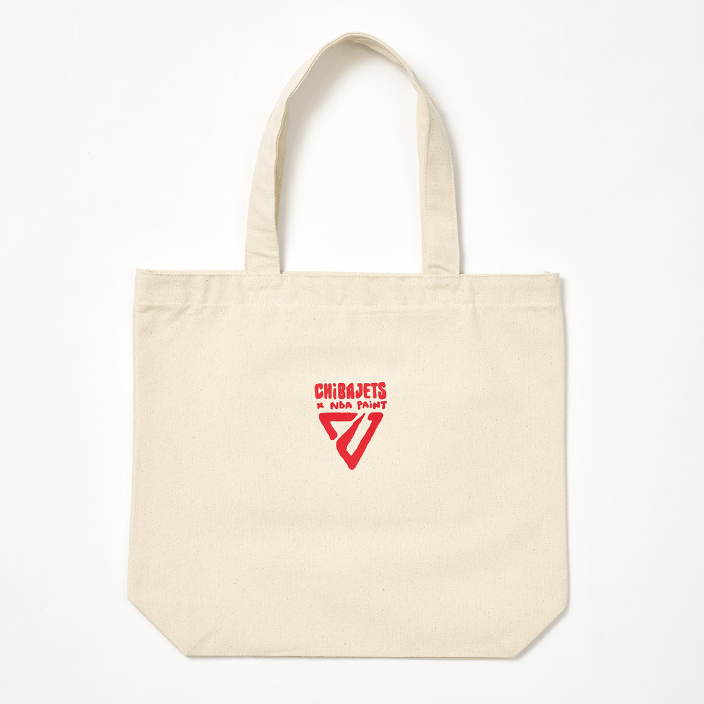 CHIBAJETS&times;NBA PAINT トートバッグ 詳細画像 ベージュ 2