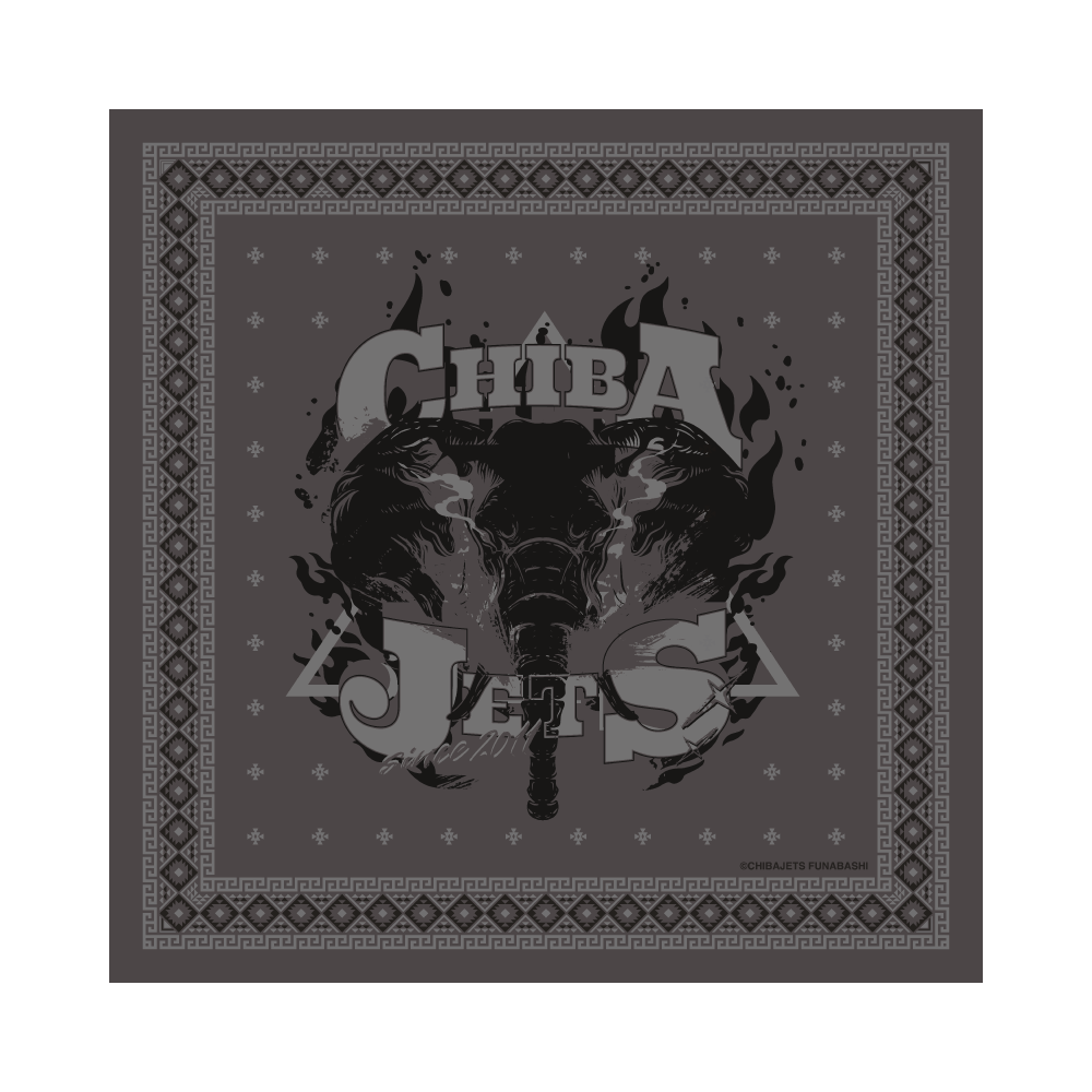 CHIBAJETS WILD ELEPHANT バンダナ 詳細画像 ONE 1