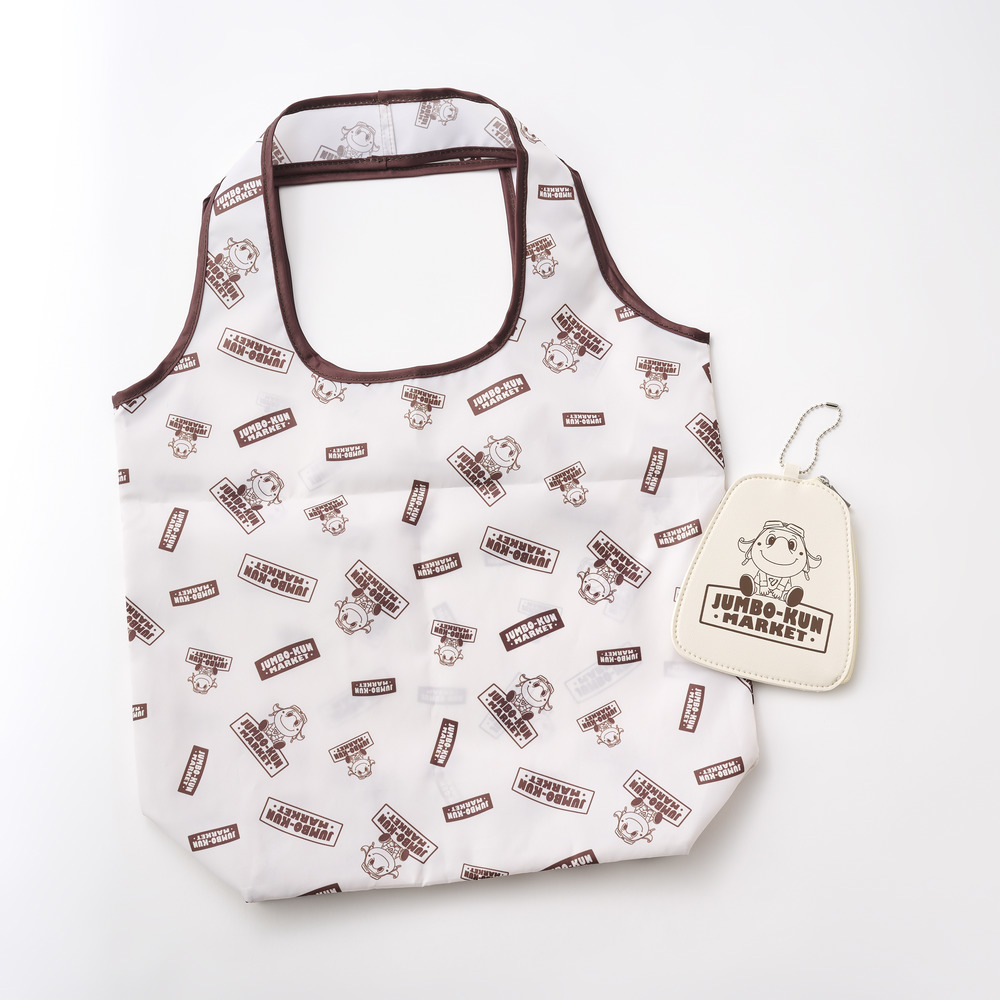 JUMBO-KUN MARKET ポーチ付エコバッグ 詳細画像 ONE 1