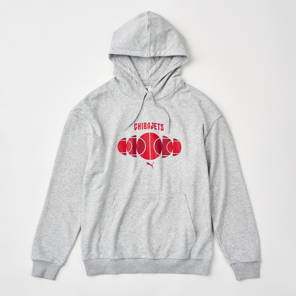 PUMA CHIBAJETS HOODIE"COURT" 詳細画像 グレー 1