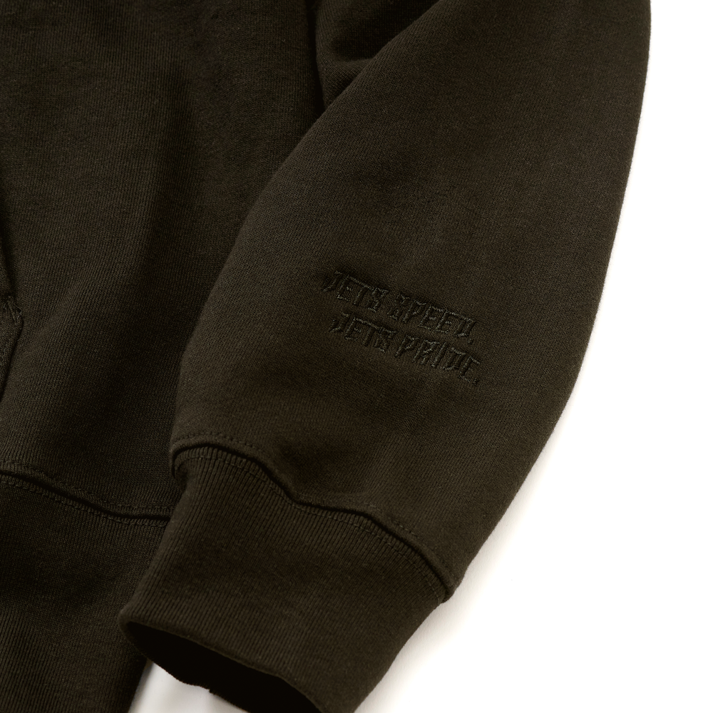 CHIBAJETSロゴ刺繍 フーディ 詳細画像 2