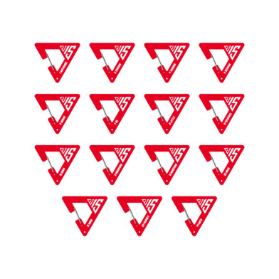 15THシークレット選手アクリルカラビナ