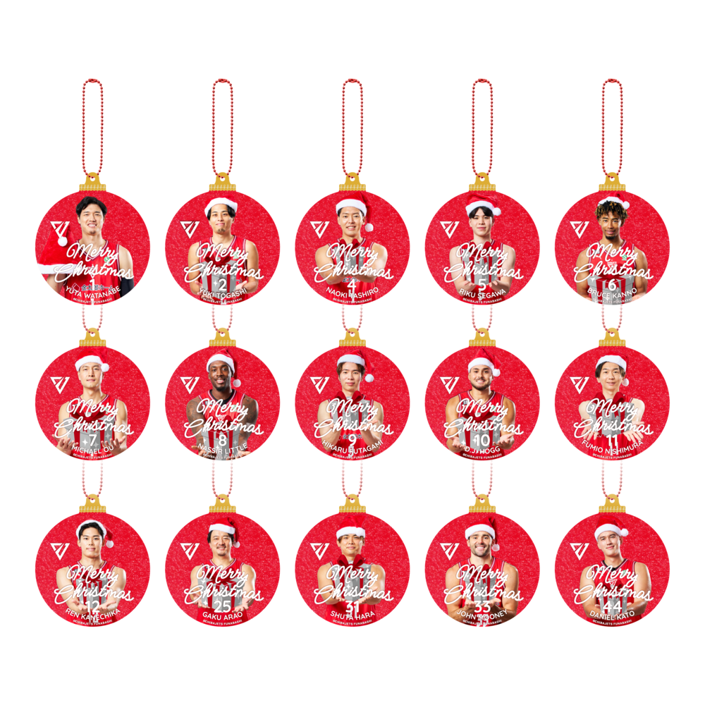 シークレット選手Xmasオーナメント風キーチェーン 詳細画像 ONE 1