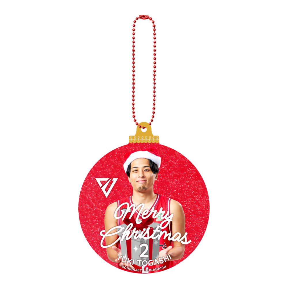 シークレット選手Xmasオーナメント風キーチェーン 詳細画像 ONE 3