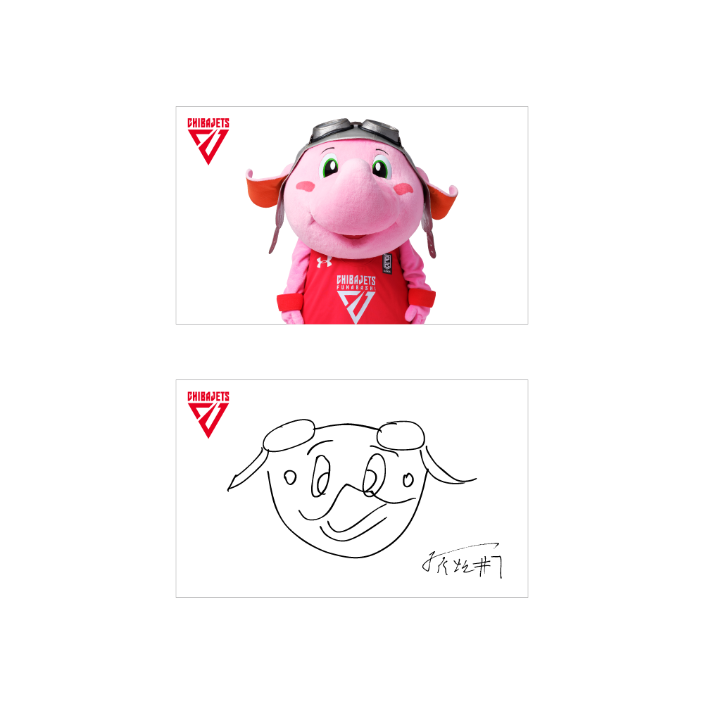 2024-25 BOOSTER FES 似顔絵ジャンボくんステッカーセット 詳細画像 #7 マイケル・オウ 1