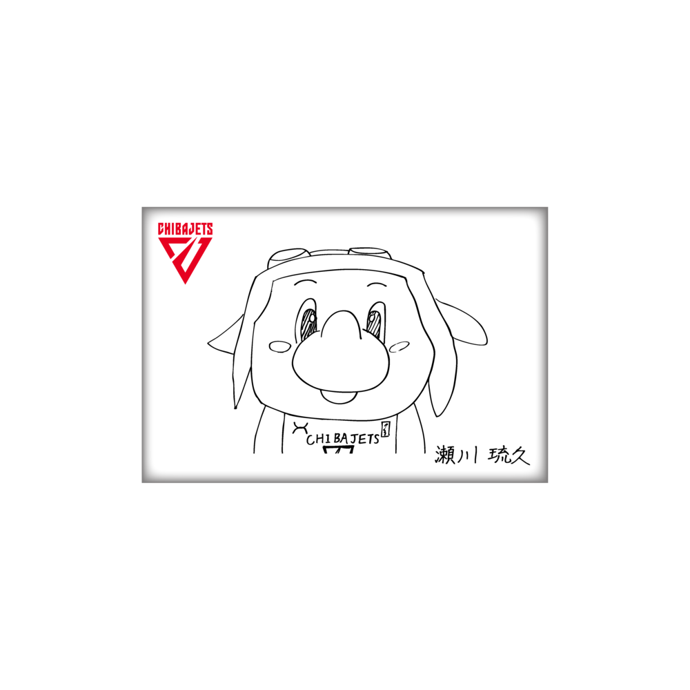 2024-25 BOOSTER FES シークレット似顔絵ジャンボくんスクエア缶バッジ 詳細画像 ONE 5