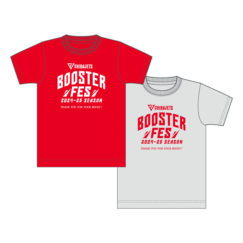 2024-25BOOSTER FES Tシャツ 詳細画像 レッド 1