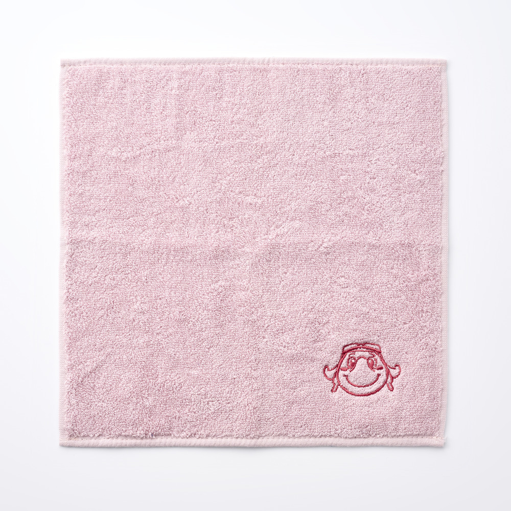 ジャンボくん刺繍今治ハンドタオル 詳細画像 ピンク 1
