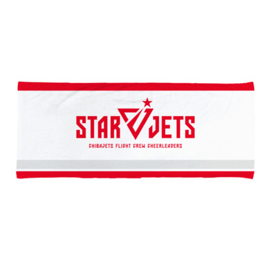 STAR JETS ロゴラメタオル