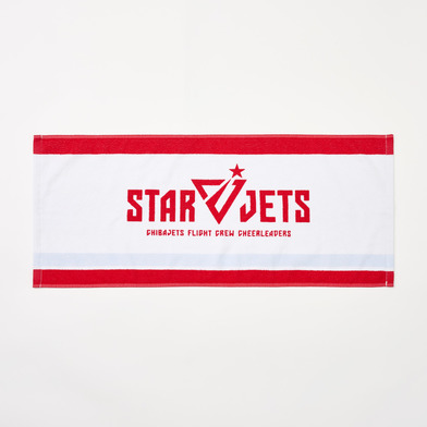 STAR JETS ロゴラメタオル