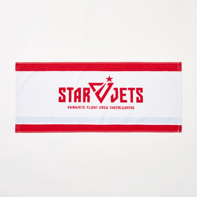 STAR JETS ロゴラメタオル