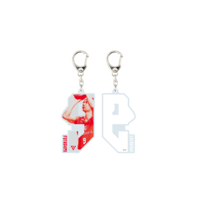 背番号アクリルキーホルダー（2025-26）