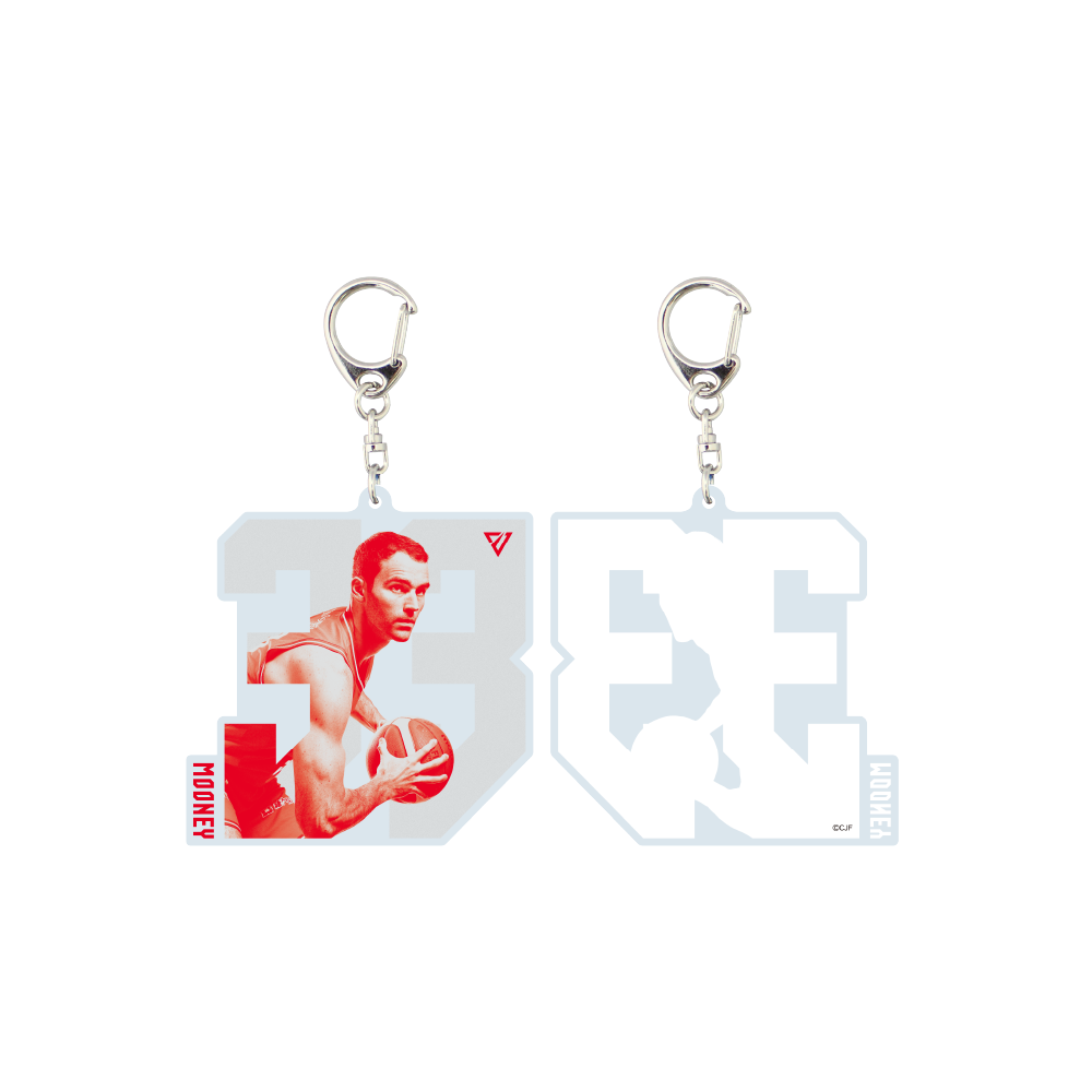 背番号アクリルキーホルダー（2025-26） 詳細画像 #33 ジョン・ムーニー 1