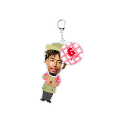 ﾄﾞﾑﾄﾞﾑﾊﾝﾊﾞｰｶﾞｰｺﾗﾎﾞ 選手ﾌﾘﾌﾘｷｰﾎﾙﾀﾞｰ