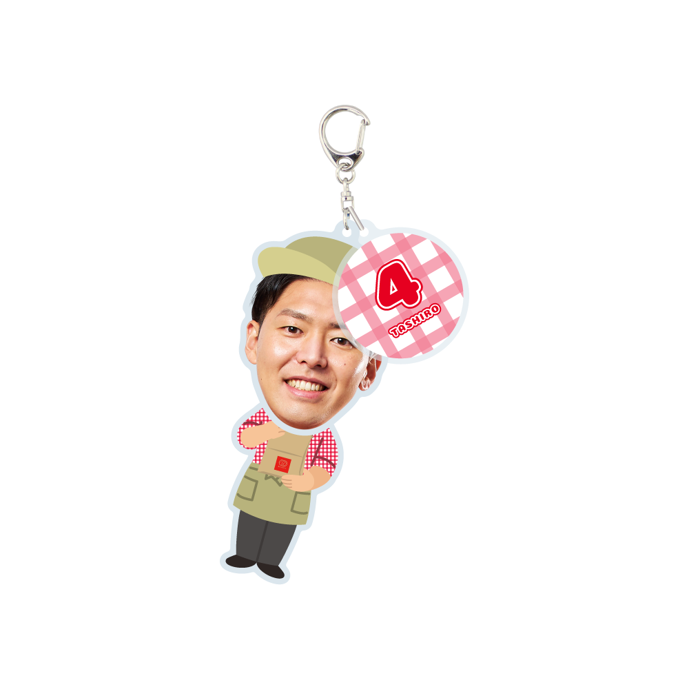 ﾄﾞﾑﾄﾞﾑﾊﾝﾊﾞｰｶﾞｰｺﾗﾎﾞ 選手ﾌﾘﾌﾘｷｰﾎﾙﾀﾞｰ 詳細画像 #4 田代 直希 1