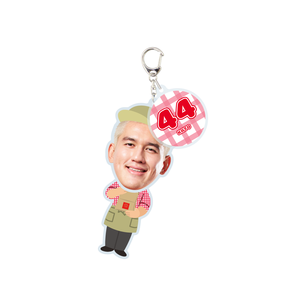 ﾄﾞﾑﾄﾞﾑﾊﾝﾊﾞｰｶﾞｰｺﾗﾎﾞ 選手ﾌﾘﾌﾘｷｰﾎﾙﾀﾞｰ 詳細画像 #44 加藤 ダニエル 1