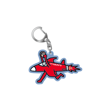 CHIBAJETS×NBA PAINT ラバーキーホルダー