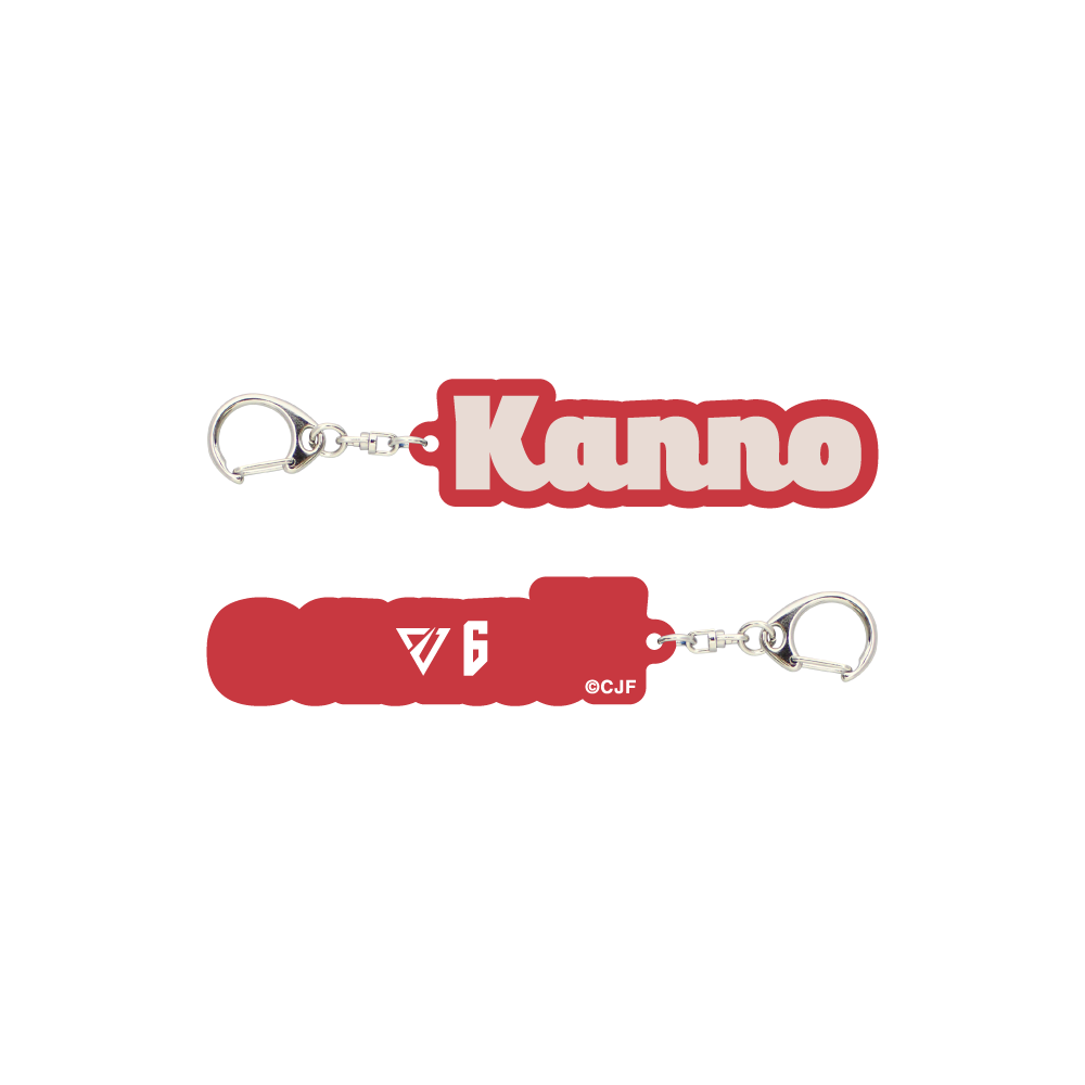 マカロンカラー3Dアクリル選手ネームキーホルダー 詳細画像 #6 菅野 ブルース 1