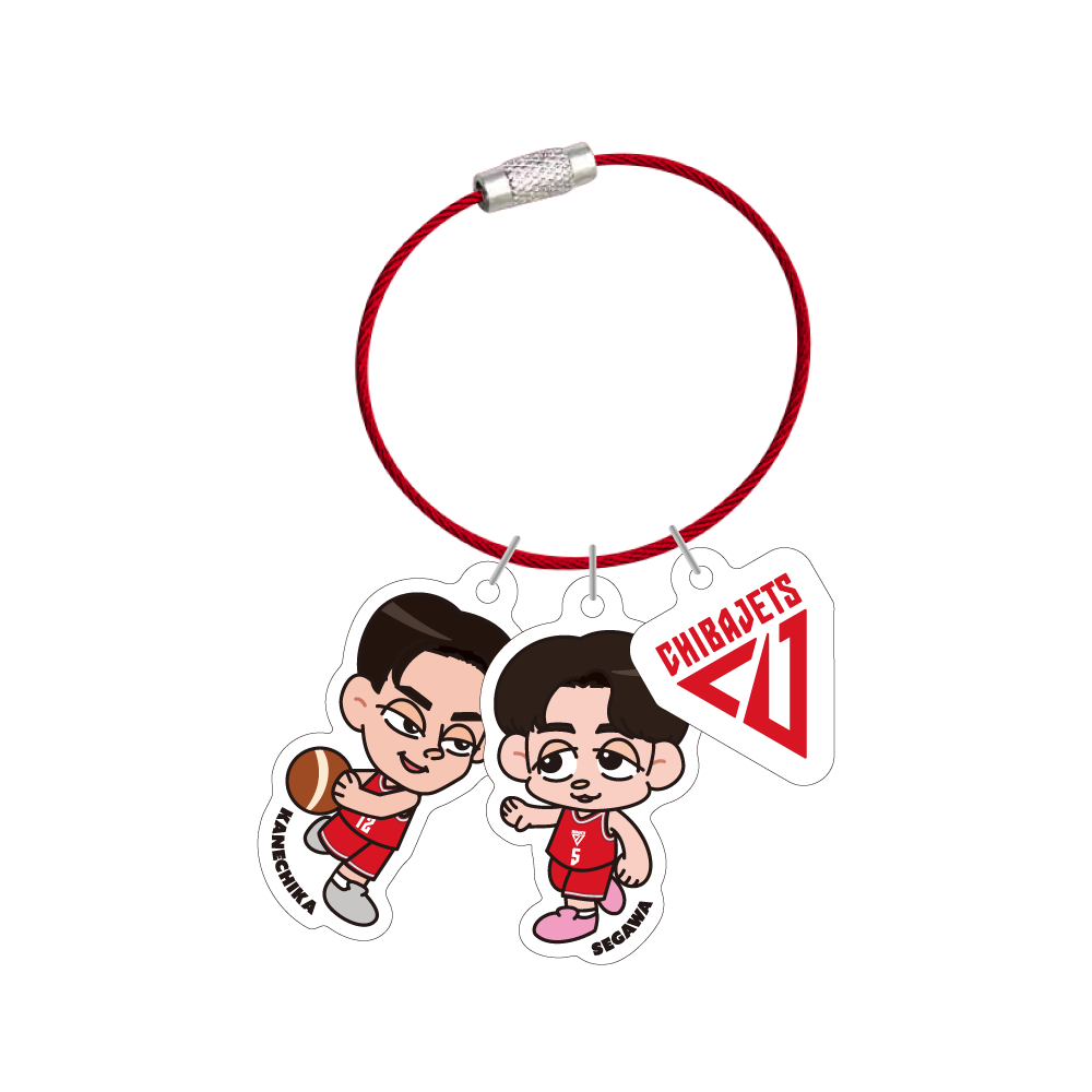 りくれん 3連アクリルキーホルダー 詳細画像 ONE 1