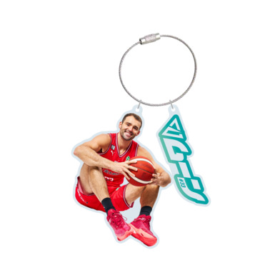 選手ニックネーム2連アクリルキーホルダー